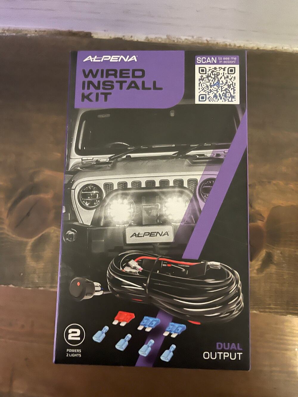 NWT Alpena wired install kit